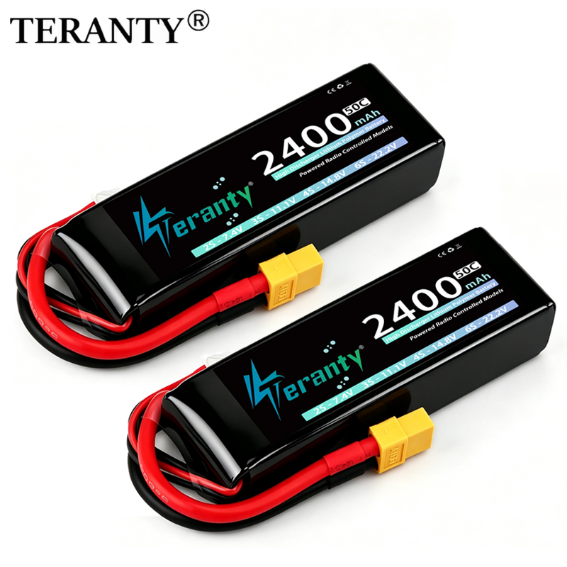 Drone Battery Plate - TERANTY 3S 2200/2400/2600mAh Lipo Batterij 11.1V