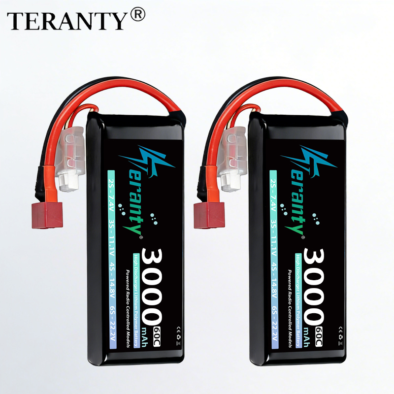 Drone Battery Plate - TERANTY 2S 3000mAh Lipo Batterij 7.4V