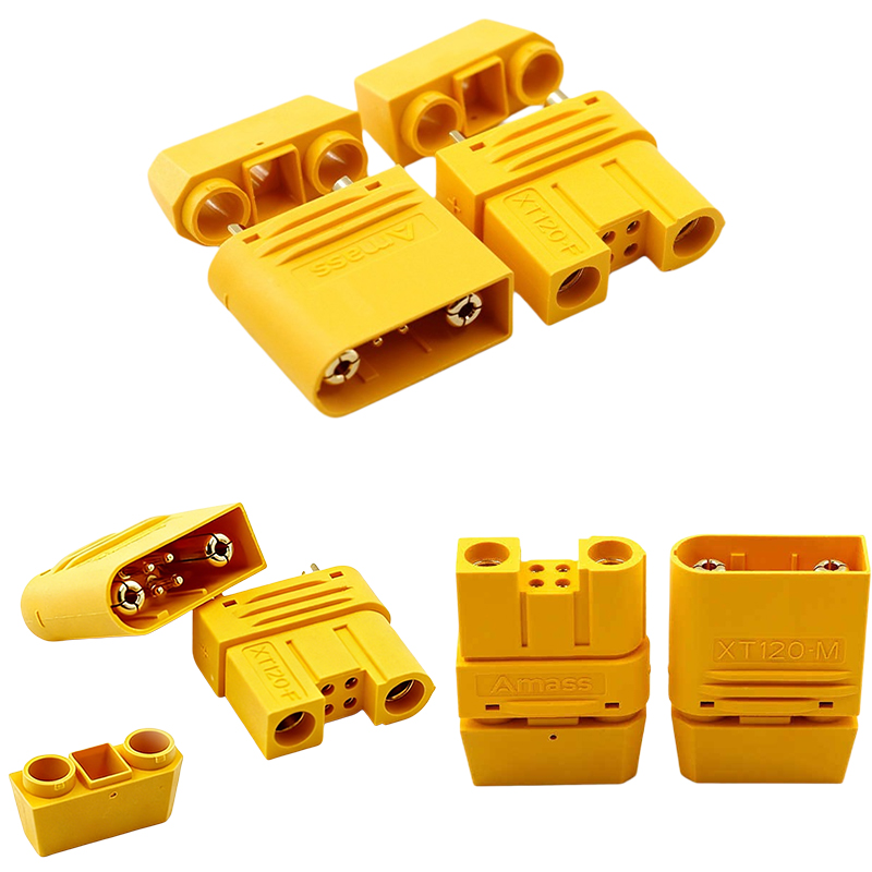 Drone Battery High Voltage - Amass Original XT120(2+4) Connector Hoge Stroom