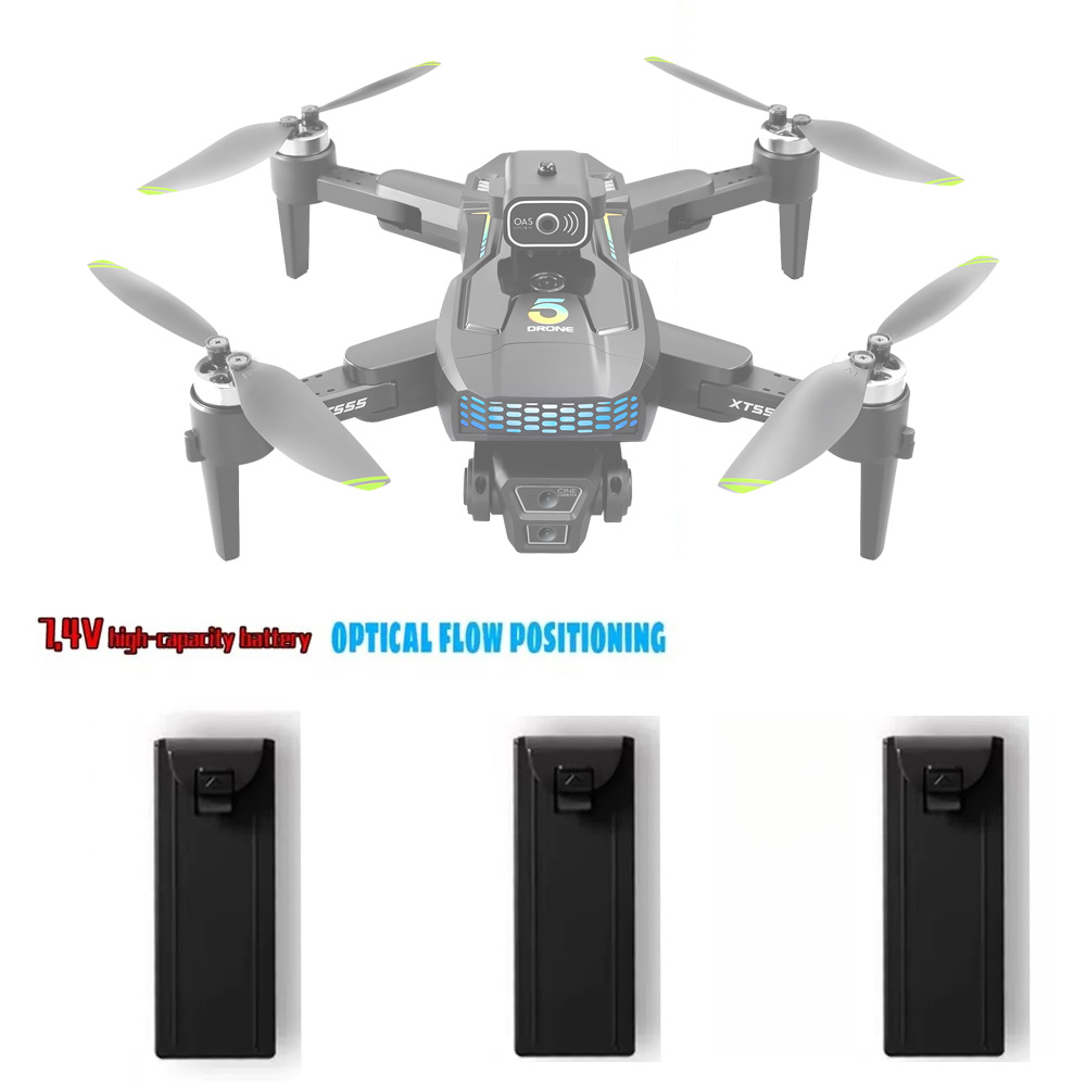 Drone Battery Li-Ion - XT555 GPS Drone Batterij 3.7V 2000mAh