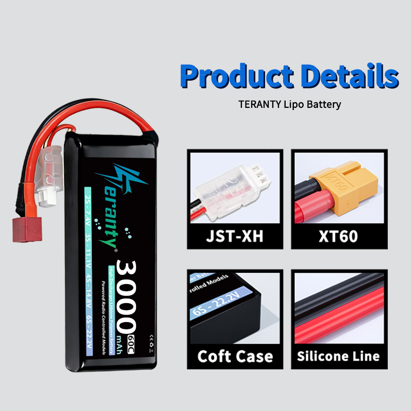 TERANTY 2S 3000mAh Lipo Batter - Drone Battery Plate recensie en prijs