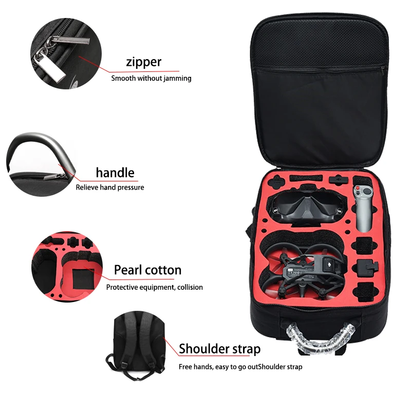 Draagbare tas Rugzak Nylon wat - Drone Battery Bag recensie en prijs