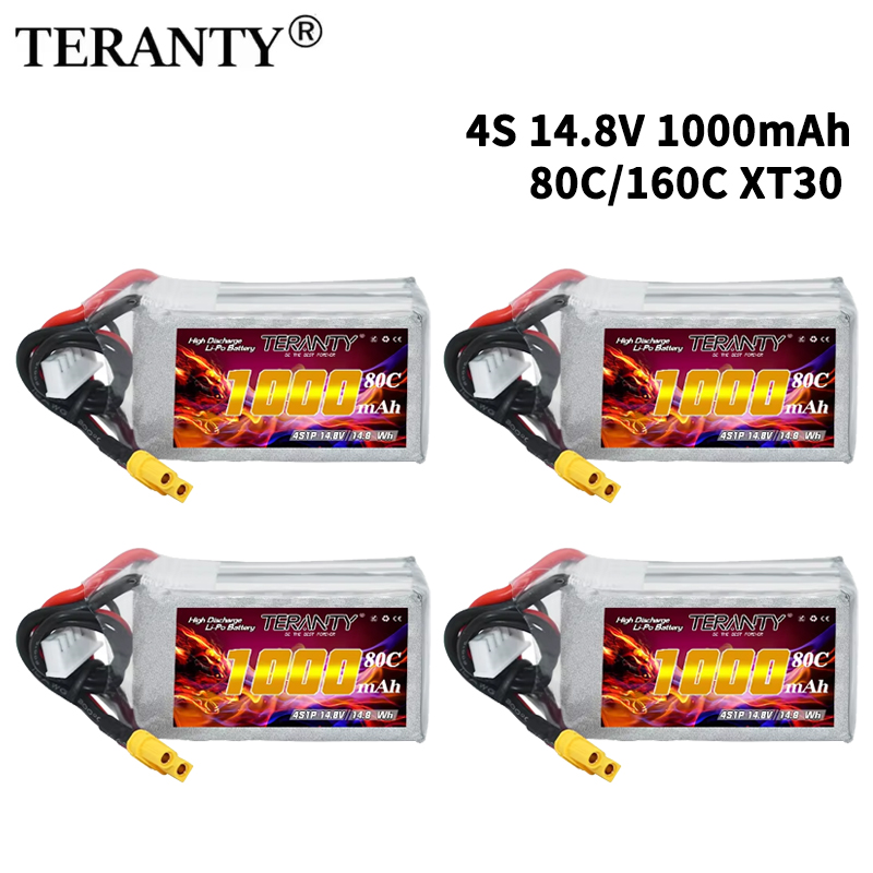 TERANTY 4S 1000mAh 14.8V 80C/1 - Drone Battery Plate recensie en prijs