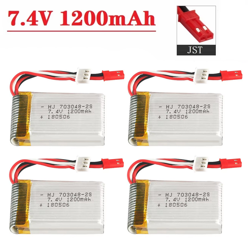 Lipo-batterij 2S 7,4V 1200mAh  - Drone Battery Plate recensie en prijs