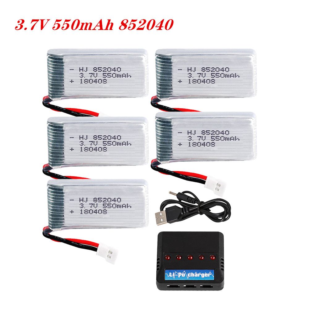 3,7 V 550 mAh 25C Lipobatterij - Drone Battery Charger recensie en prijs